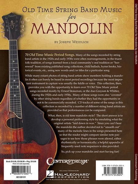 Old Time String Band Music For Mandolin